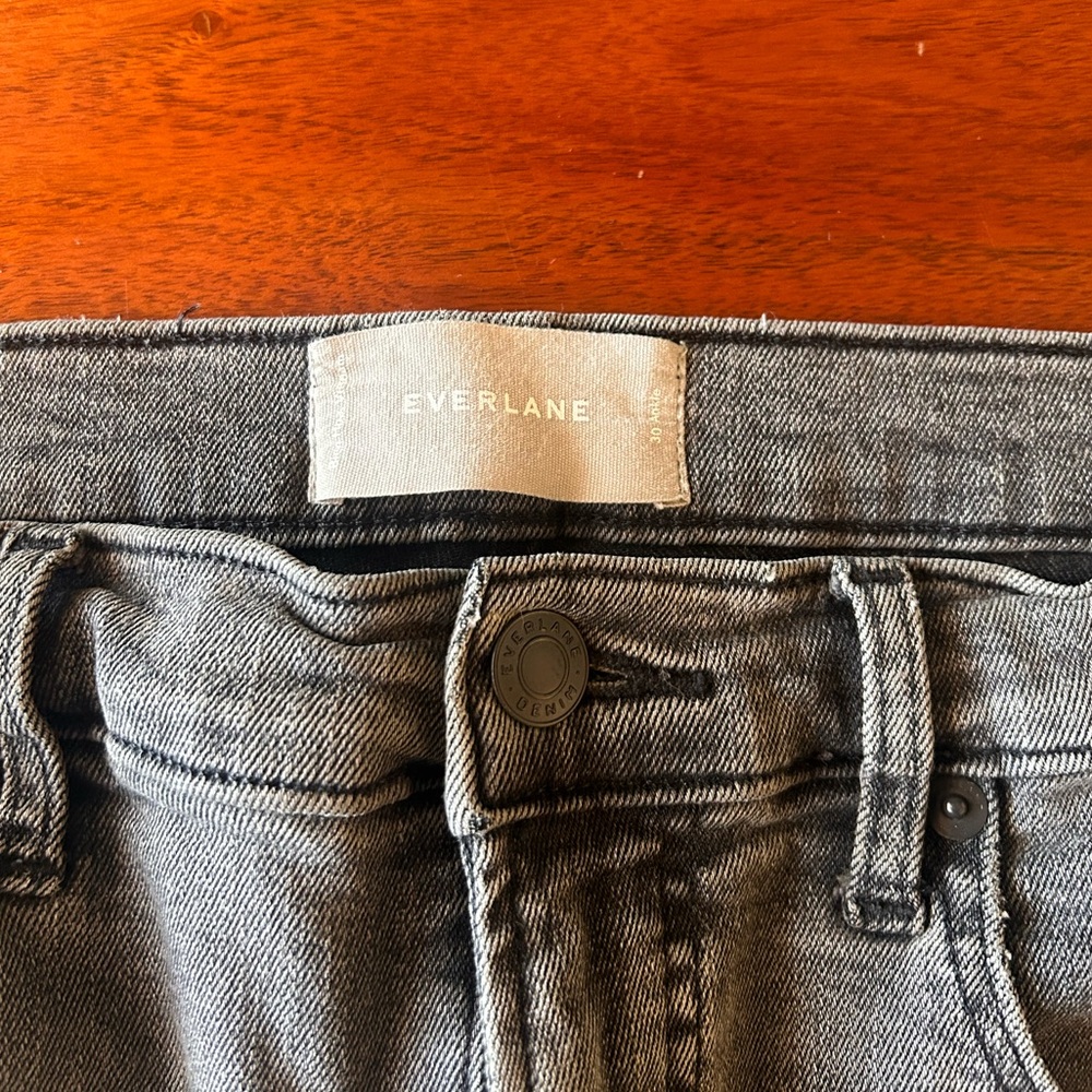 Everlane - High Waisted Ankle Jeans